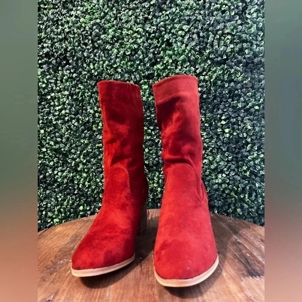 Corkys Wicked in Rust Heeled Boots - Picture 3 of 7